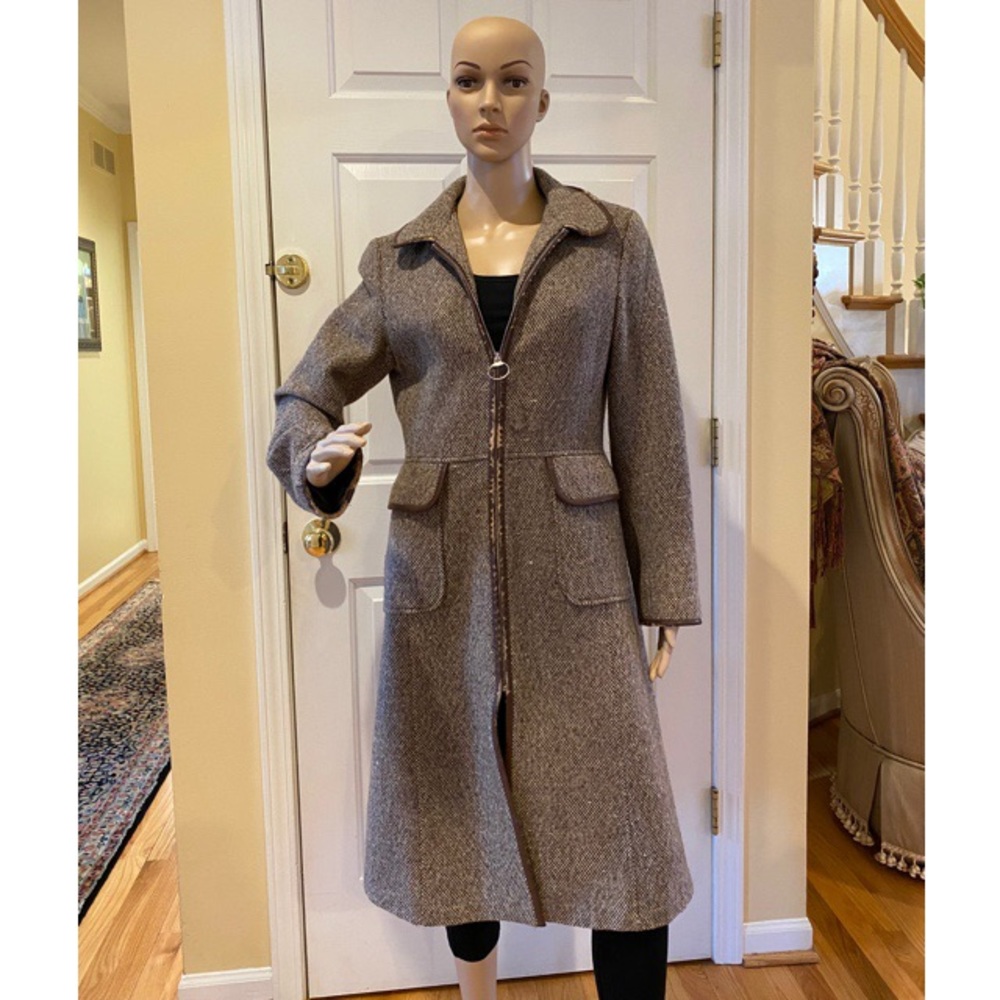 Talula Babaton - Size Medium - Grey tweed coat